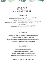 La Cabanya menu