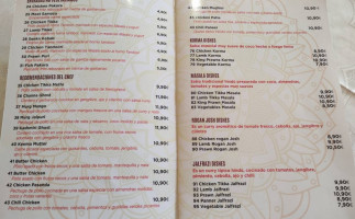 Sitar menu