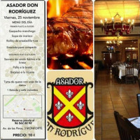 Don Rodriguez Asador food