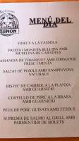Ramón menu