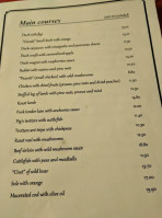 Restaurant Fonda La Barretina menu