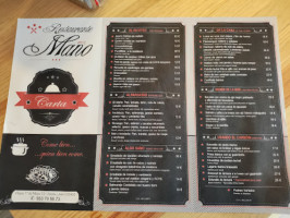 Meson El Mano menu
