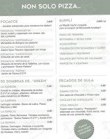 Roman Pizza Sabadell menu