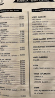 Restaurante La Barrica De Potes menu