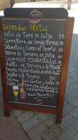 La Posada De La Puebla De Sanabria menu