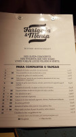 Farigola Menta En Torrent, Valencia menu