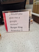 Burger King Acapulco food