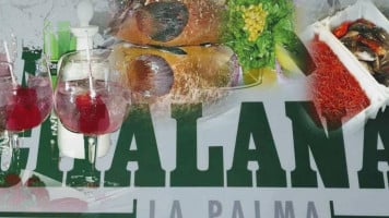 La Chalana La Palma food