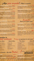 La Chelinda menu