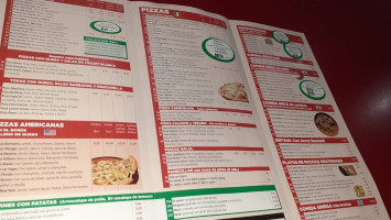 Amore Pizza Service menu