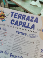 Terraza Capilla food