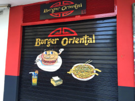 Burguer Oriental menu