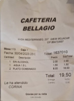 Cafeteria Bellagio food