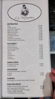 La Portonovesa menu