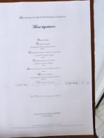 Escuela Superior De Hosteleria De Aragon, Teruel menu