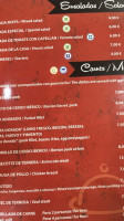Venecia menu