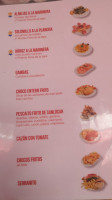 San Roque Casa Ballen menu