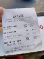 La Flor De La Esquina menu