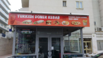 Turkish Doner Kebab outside