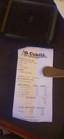O Cubila menu