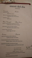 El Palacio menu