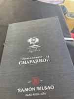 Chaparro menu