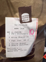 Burger King Yunque food