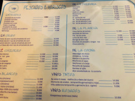 Lonja De Conil menu