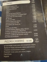 Casa Botija menu