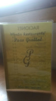 Pazo De Grallal Sl menu
