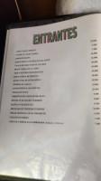 Meson El Guijobenavente menu