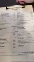 Peneira Restobar menu