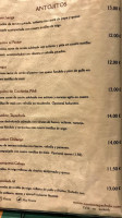Cantina Mexicana Tapachula menu