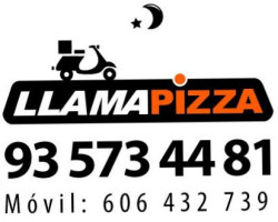 Llama Pizza food