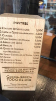 Txinparta Basque Cider House menu