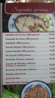 Toruño menu