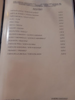 Pazo De Grallal Sl menu