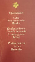 La Cantina De Floor menu
