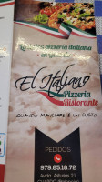 Pizzeria El Italiano menu