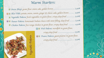 Tiffin (indian Cuisine) Curry House menu