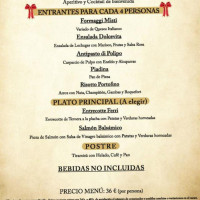 Restaurante Italiano Portofino menu
