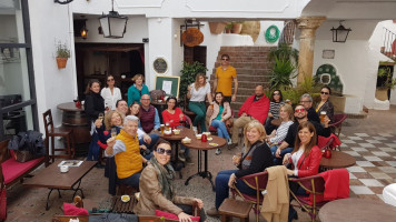 La Bodega Courtyard food