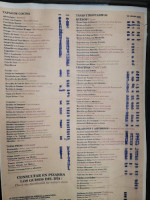 Bodega Morales Sevilla menu