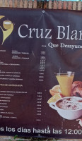 Cerveceria Cruz Blanca food