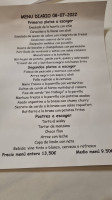 Braseria Ripollet menu