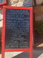 Restaurante El Barondillo menu
