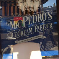 Mr Pedro's Ice Cream Parlour outside