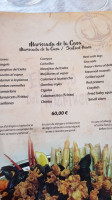 El Raco Del Mariner menu