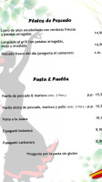 La Flamenca menu