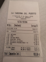 La Taberna El Puerto food